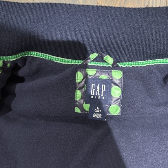 Green Polka Dot Puffer Vest - Picture 2 of 2